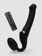 Strap-On-Me Remote Control Vibrating Strapless Strap-On, Black