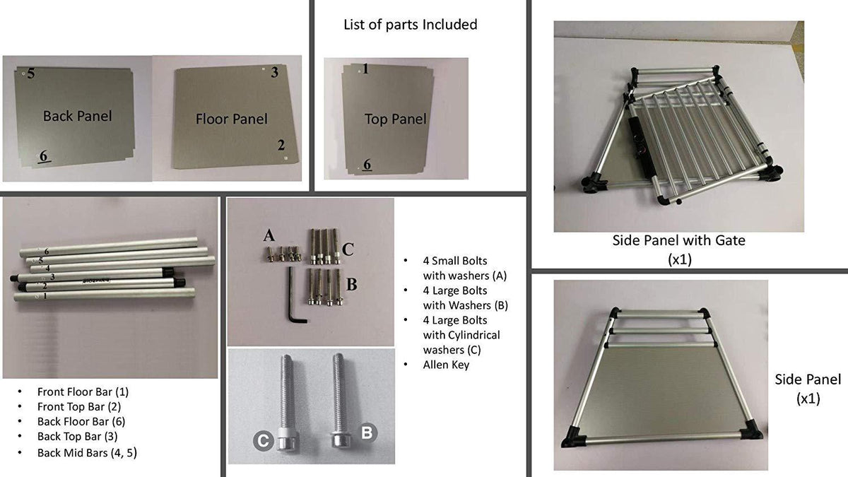 Secure Aluminum Pro Series Aluminum Car Crate