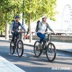 METAKOO 26" Electric Bike Cybertrack 100, 3 Hours Fast Charge, BAFANG 350W Brushless Motor, 36V/10.4Ah Removable Lithium-Ion Battery, Electric Mountain Bike with  21-Speed and Suspension Fork