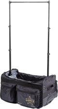 Professional Garment Duffel Bag for Dancer, 28 Inch Dance Bag with Garment Rack and Wheels for Competition, Collapsible, Water Resistant Premium Exterior Nylon Fabric