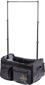 Professional Garment Duffel Bag for Dancer, 28 Inch Dance Bag with Garment Rack and Wheels for Competition, Collapsible, Water Resistant Premium Exterior Nylon Fabric