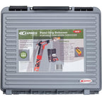 express gas powered pistol grip dehorning kit for calves, lambs, kid goats. portable, lightweight, easy-to-operate. reaches working temps in less than 70 sec. operate continuously for 2hrs at 1100ºf