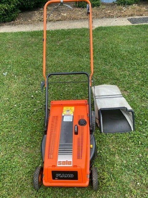 Vintage SOLO PIANO Lawn Mower RARE German - NOS NEVER RUN