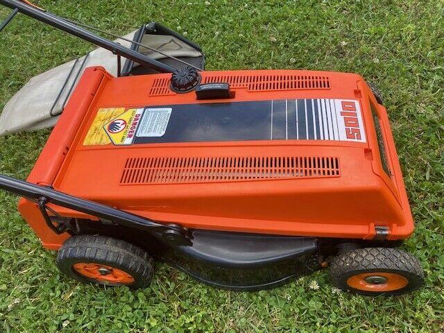 Vintage SOLO PIANO Lawn Mower RARE German - NOS NEVER RUN