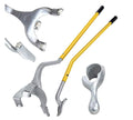 3PCS Manual Tyre Tire Changer Tool Demount Mount Dismount Remount Truck 17.5-24"