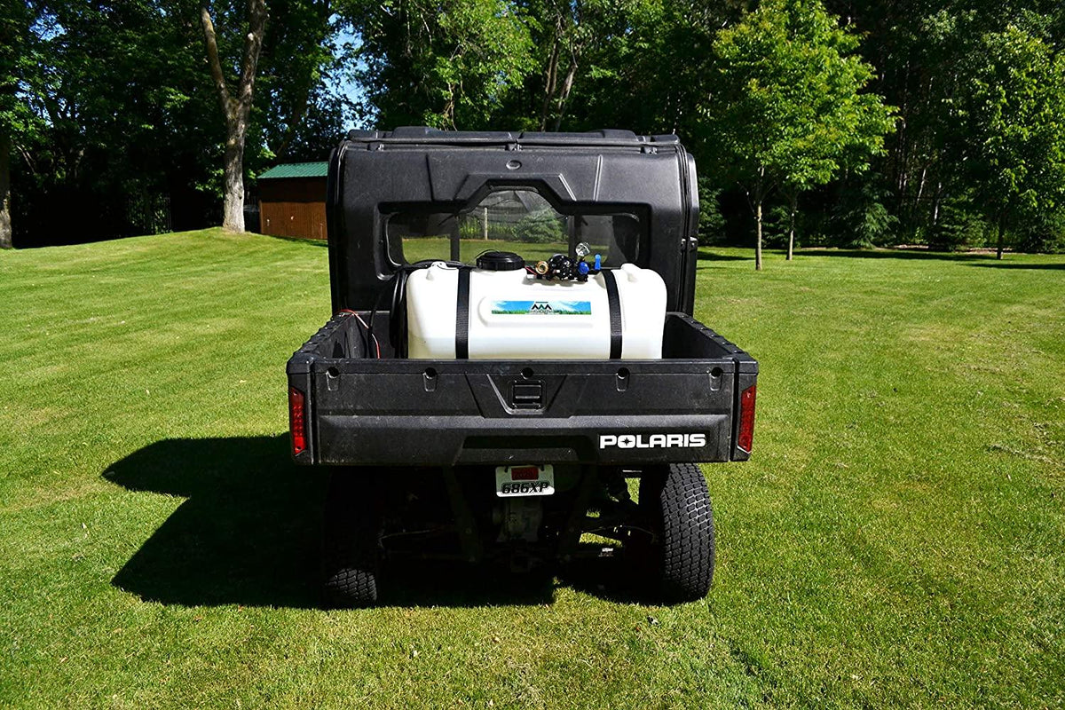 Master Manufacturing FSO-01-040A-MM 40 Gallon Flex Frame Side Spot Sprayer-2.2GPM, White