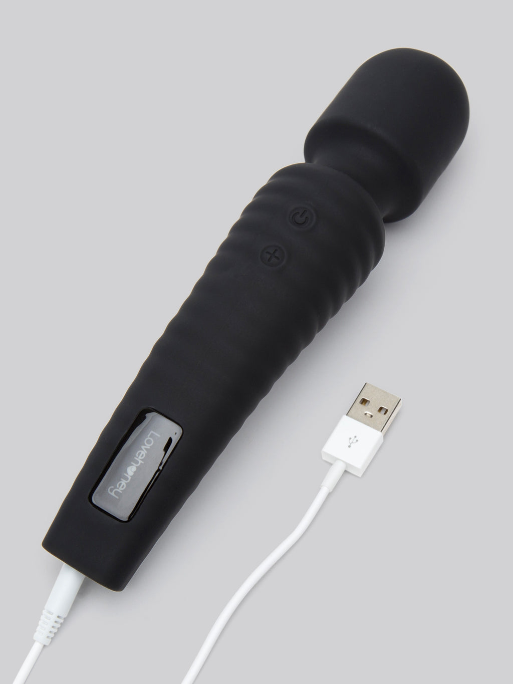 Lovehoney Dream Wand Rechargeable Mini Massage Wand Vibrator, Black