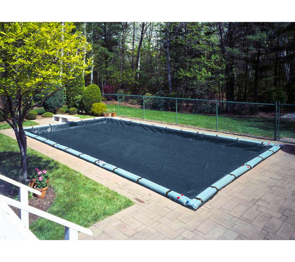 buffalo blizzard deluxe rectangular in-ground swimming pool winter covers