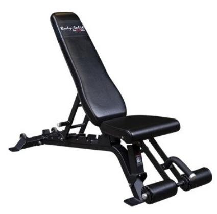 Body-Solid SPR1000SSP2 Commercial Power Rack w/Power Rack Strap Safeties + Adjustable Bench (New)