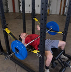 Body-Solid SPR1000SSP2 Commercial Power Rack w/Power Rack Strap Safeties + Adjustable Bench (New)