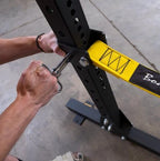 Body-Solid SPR1000SSP2 Commercial Power Rack w/Power Rack Strap Safeties + Adjustable Bench (New)