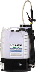 M4 MY4SONS 4-Gallon Battery-Powered Backpack Sprayer, Multipurpose, Battery & Charger Included
