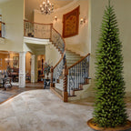 National Tree Company Kings12' Pencil Artificial Christmas Tree with Stand
