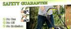 40V Electric Lawn Mower 16" Cordless Battery Powered Mower, 2 in 1 Mulching Lawnmower with 5-Position Height Adjustment 10.6 Gallon Bag, Small Push Lawn Trimmer, 2X4.0Ah Battery and 2 Chargers