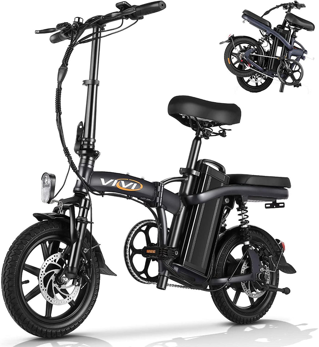 Vivi Z8 Folding Electric Bicycle Ebike, Small Electric Bike for Adults, 20Mph with 48V 20Ah Removable Lithium-Ion Battery Electric Commuter Bicycle, 350W Motor and UP to 60 Miles