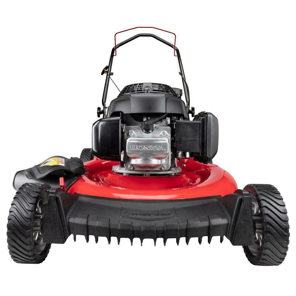 Walk Behind Push Mower 21 in. 160 cc Gas with High Rear Wheels and 3-in-1