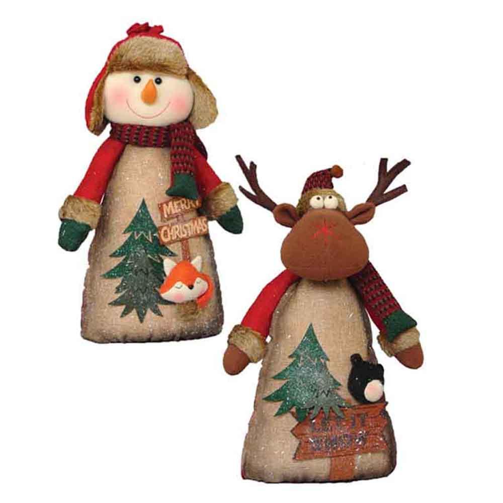 Santa's Workshop 2 Piece Mr and Mrs Claus Set