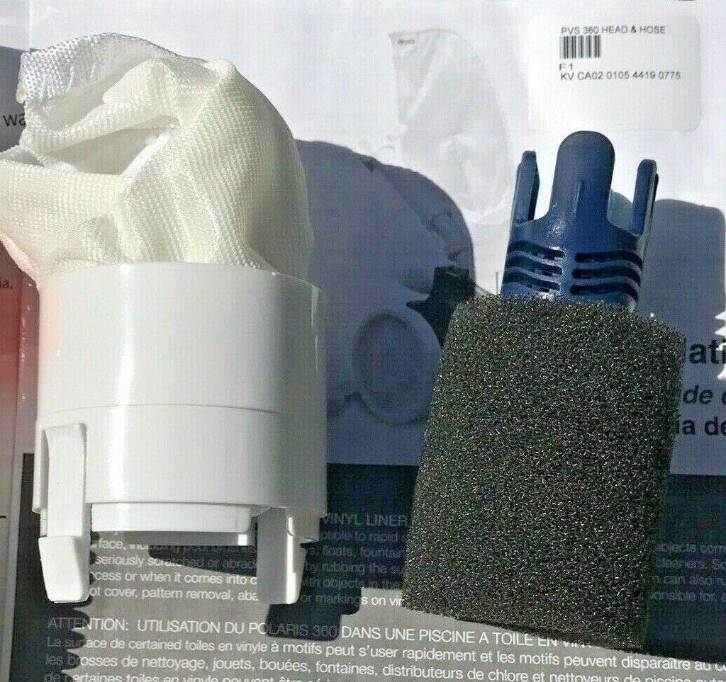 new polaris 360 (not 380 280) f1 pool cleaner - head - hoses - complete 100%