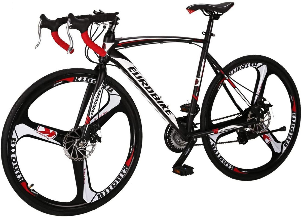 Road Bike LZ-XC550 700C Road Bike Dual Disc Brake A050 Variable Speed Outdoor Road Bike