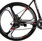 Road Bike LZ-XC550 700C Road Bike Dual Disc Brake A050 Variable Speed Outdoor Road Bike