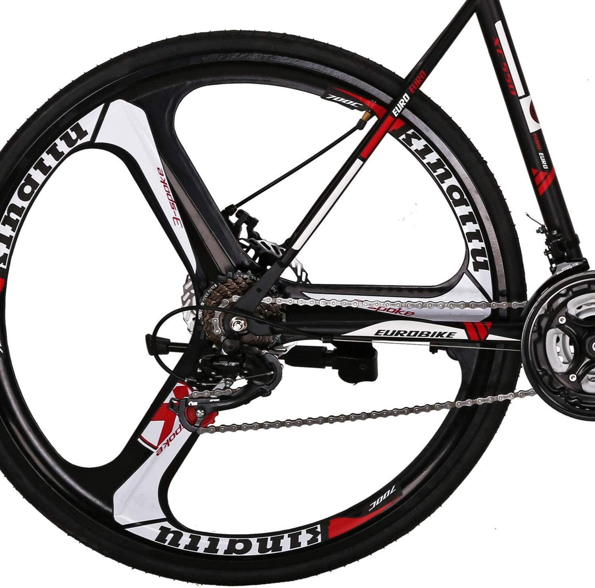 Road Bike LZ-XC550 700C Road Bike Dual Disc Brake A050 Variable Speed Outdoor Road Bike