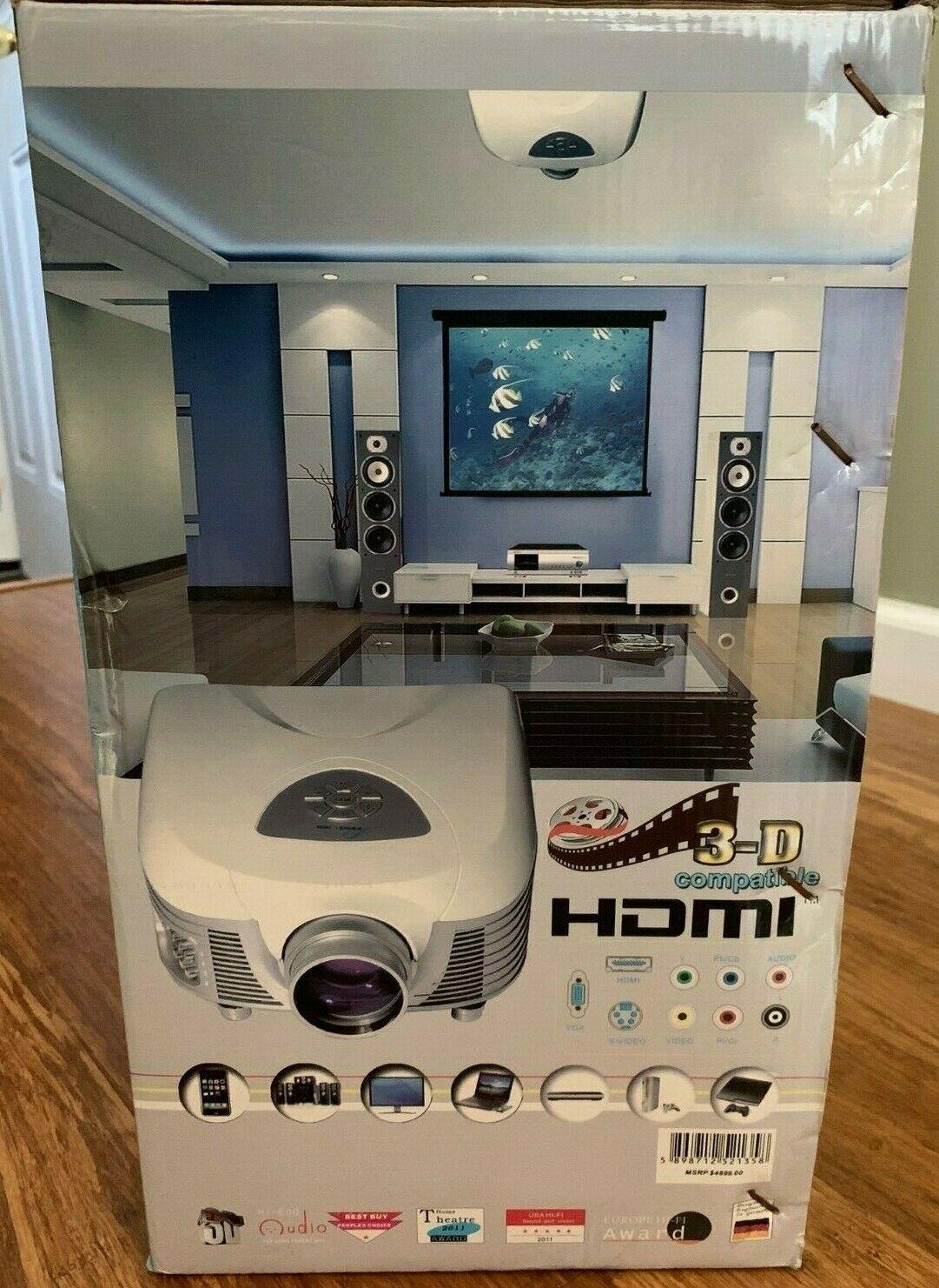 paramont cinema hd-2112 hd tv projector (3d compatible hdmi)