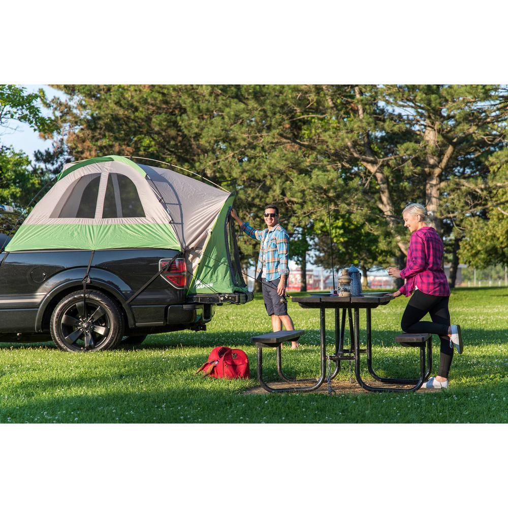 3 Season Pickup Truck Bed Camping Tent with 2 Windows for 2-Person