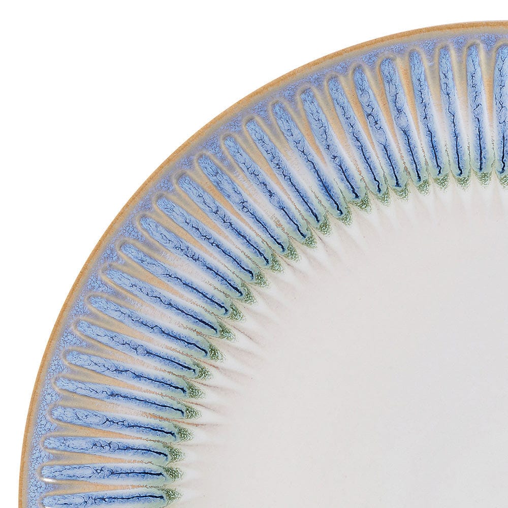 Hensley Blue 12 Piece Dinnerware Set, Service for 4