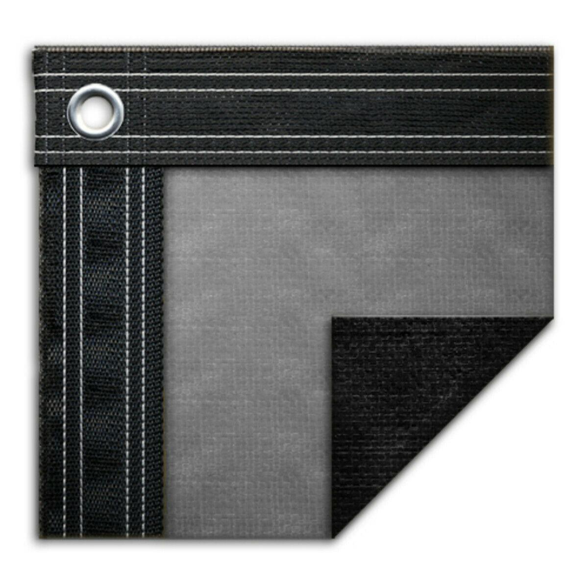 20' x 40' rectangle in-ground swimming pool winter cover 20 year - dove gray