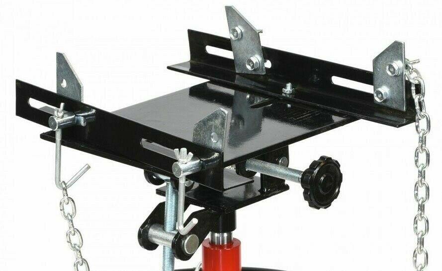 Heavy Duty 1/2 Ton Hydraulic Telescopic Tall Transmission Jack 34-5/8 to 73"