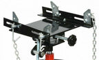 Heavy Duty 1/2 Ton Hydraulic Telescopic Tall Transmission Jack 34-5/8 to 73"
