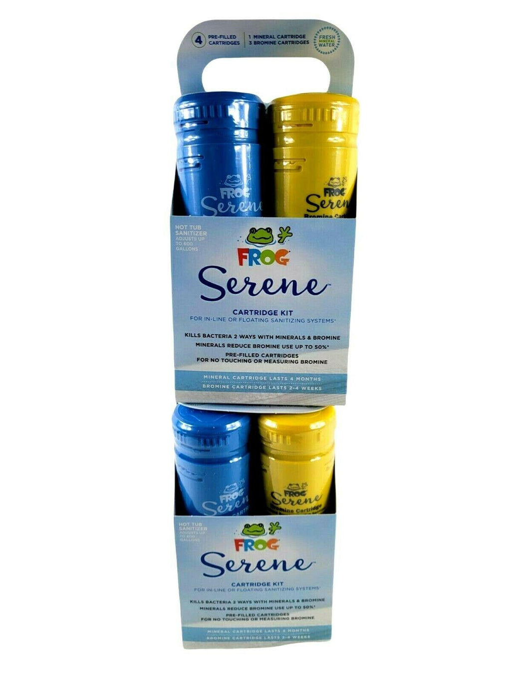 spa frog kit 6 bromine cartridge 2 mineral cartridges frog serene 2 kits pack
