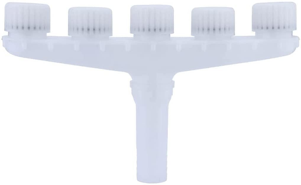 XLEVE Agriculture Atomizer Hose Nozzles Garden Lawn Water Sprinklers Gun Garden Supplies Watering Spray Irrigation Tools (Size : 1.5 inch 5 Holes)