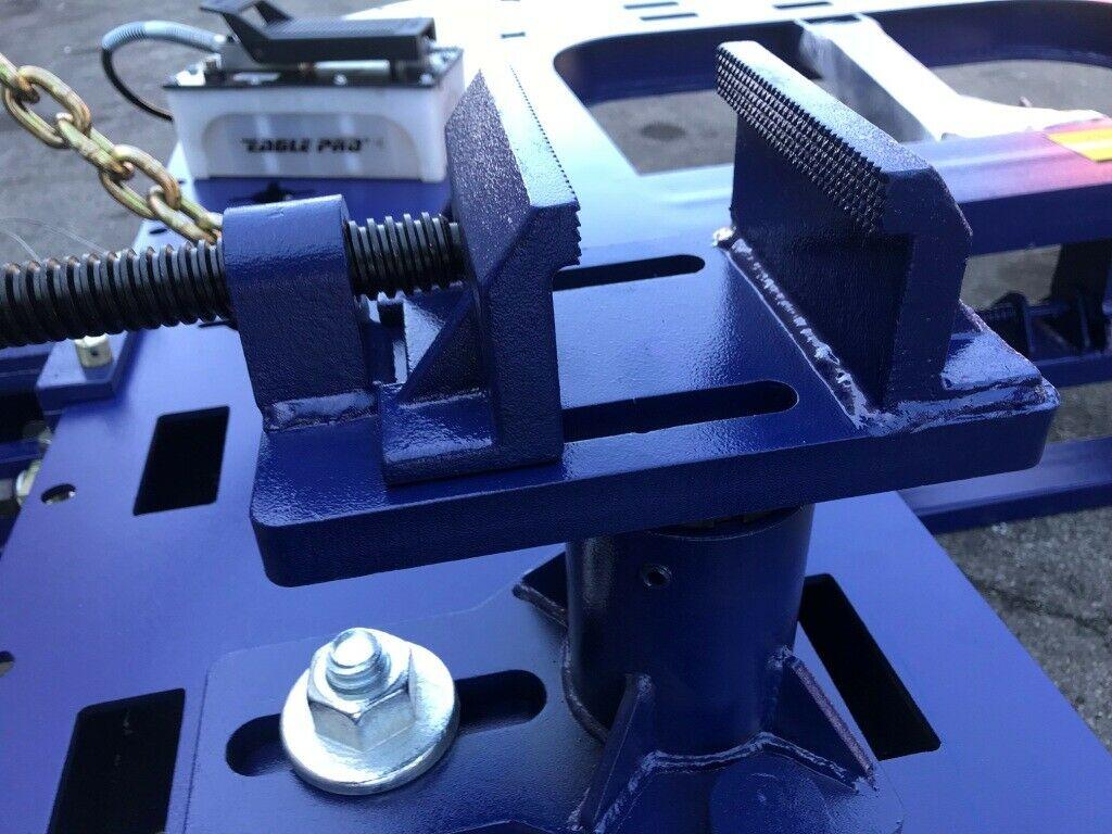 Universal Heavy Duty Auto Body Frame Machine Tie Down Pinchweld Clamp Set of 4