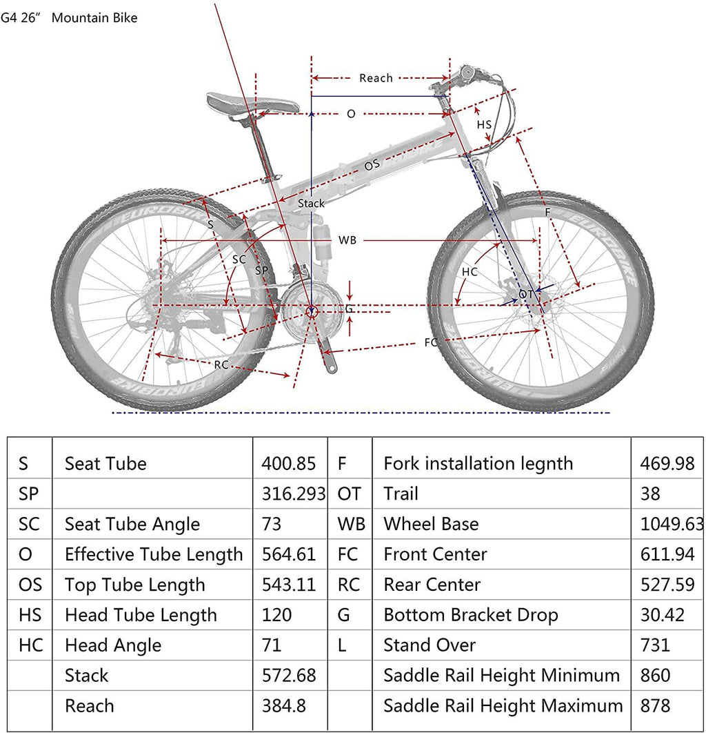 LZBIKE Bike G4 26-inch Bicycle Mountain Bike 26" 21-Speed Shift Left 3 Right 7 Cycle Folding Mountain Bike Frame Shock Absorption Mountain Bike 3 Spoke Wheels Bicycle