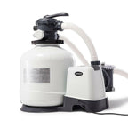 intex 3000 gph above ground pool sand filter pump w/ deluxe pool maintenance kit