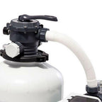 intex 3000 gph above ground pool sand filter pump w/ deluxe pool maintenance kit