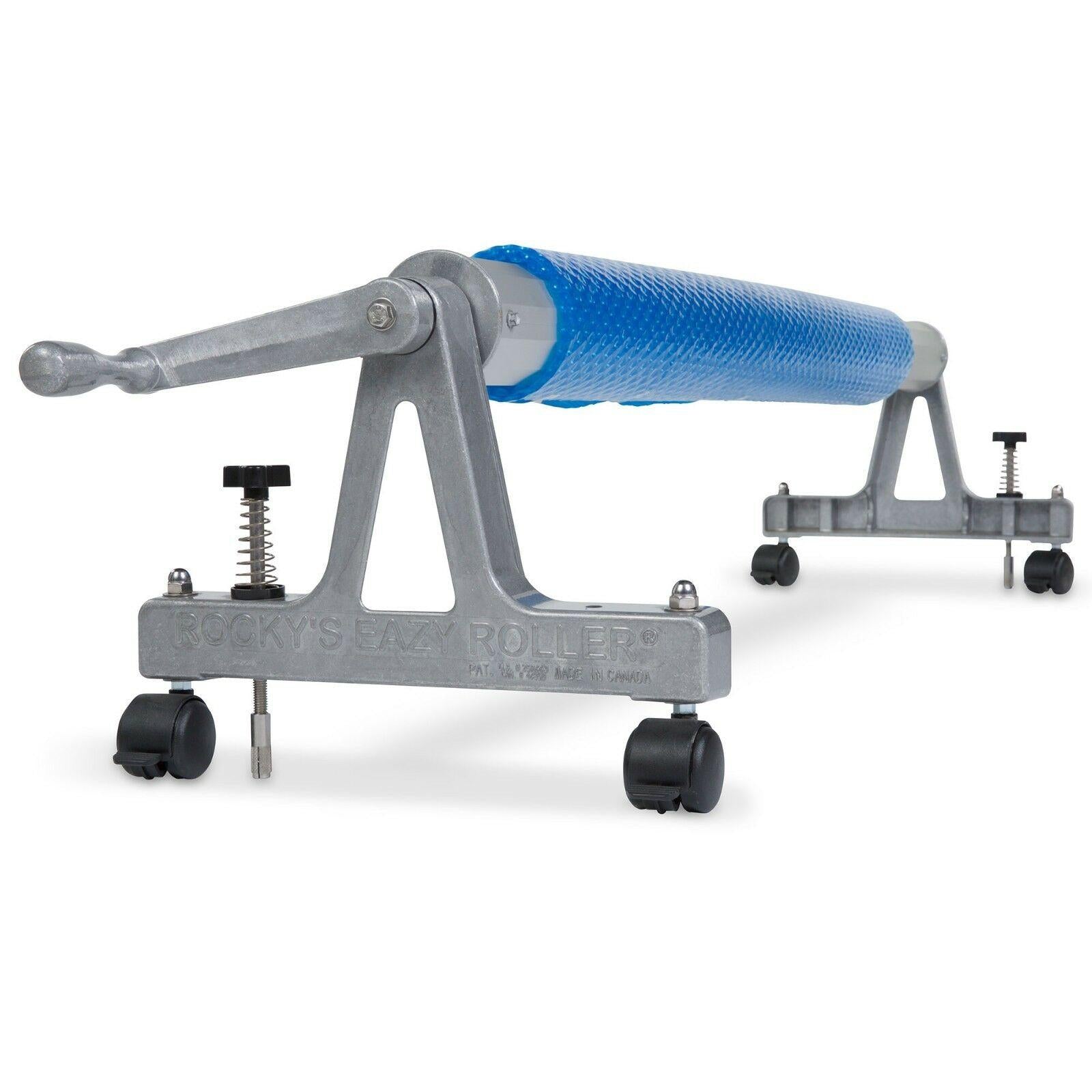 rocky's large eazy roller inground solar cover
