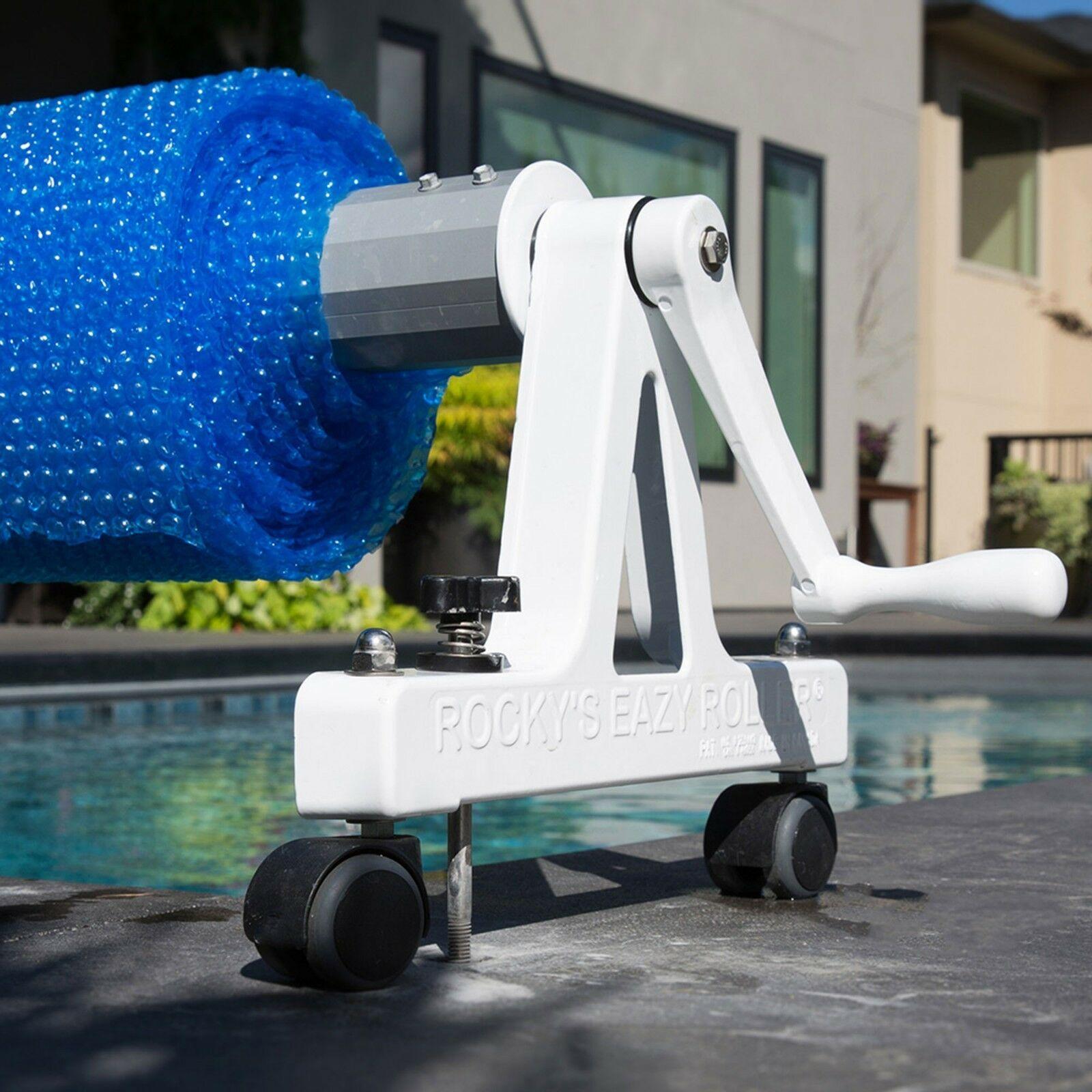 rocky's large eazy roller inground solar cover