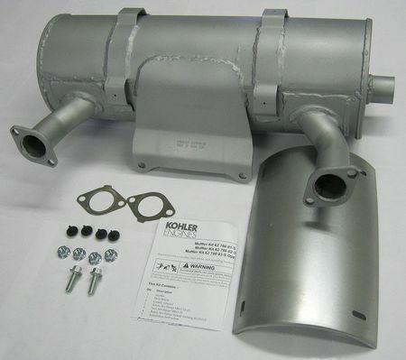 KOHLER 62 786 02-S Muffler Kit, For Use With 11K744