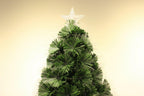 Color Changing Fiber Optic Christmas Tree With Multi-color LED Lights Pre-lit
