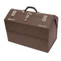 Industrial 18-Inch Cantilever Steel Toolbox, Brown Winkle Powder Coat, BW00210180