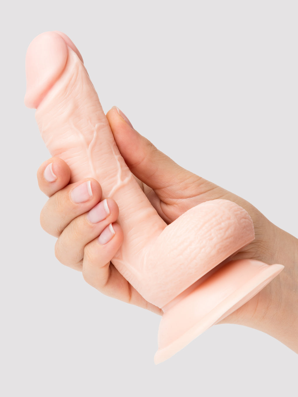 Lifelike Lover Classic Dual-Density Ultra Realistic Dildo 6 Inch, Flesh Pink