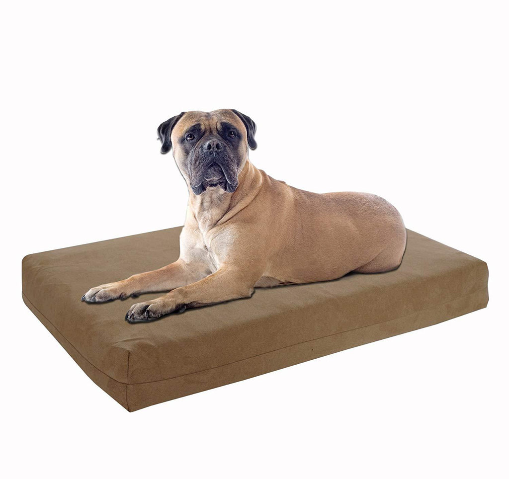 Pet Support Systems Orthopedic Gel Memory Foam Dog Beds - Eco Friendly, Hypoallergenic and Made in USA, Supreme Luxury Comfort and Care for Dogs with Removable and Washable Cover