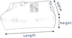 YJFENG Large Capacity Water Bladder, Garden & Farm Water Container Bag, Collapsible PVC Soft Water Carrier Tank, Emergency Compressive for Outdoor Horticultural Irrigation