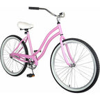 Cycle Force Group Cruiser Bike, 26 In. Wheels, 18 In. Frame, Women's Bike, Pink