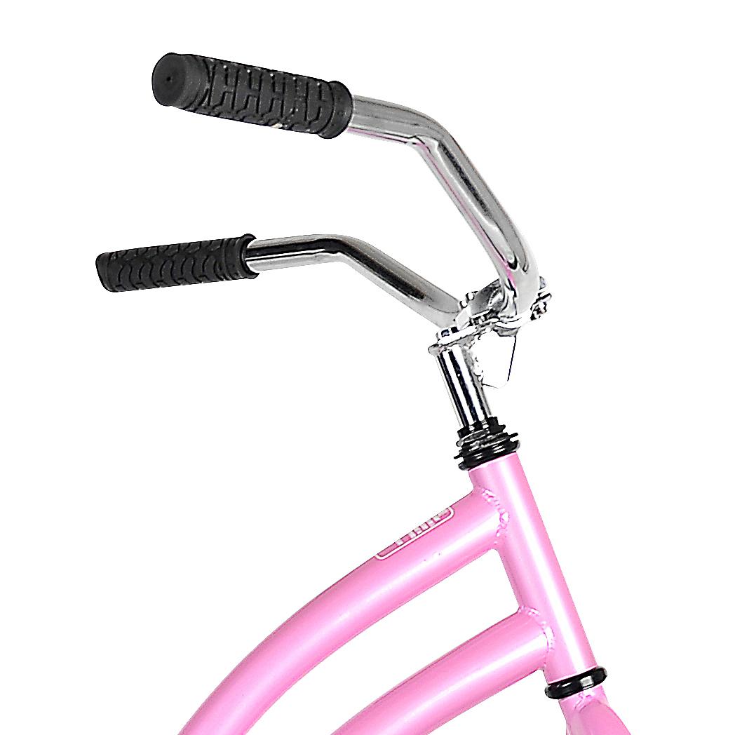 Cycle Force Group Cruiser Bike, 26 In. Wheels, 18 In. Frame, Women's Bike, Pink