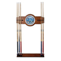 U.S. Air Force 30 in. Wooden Billiard Cue Rack with Mirror