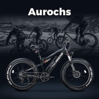 750W Electric Mountain Bike, 26 inch 4.0 Fat Tire Electric Bike with Removable 48V 15AH Lithium Battery, Hydraulic Brakes and Full Air Suspension Adult Electric Bicycles with USB Color Display