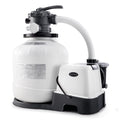 intex krystal clear sand filter pump &amp; saltwater system cg-26679eg, 110-120v with gfci